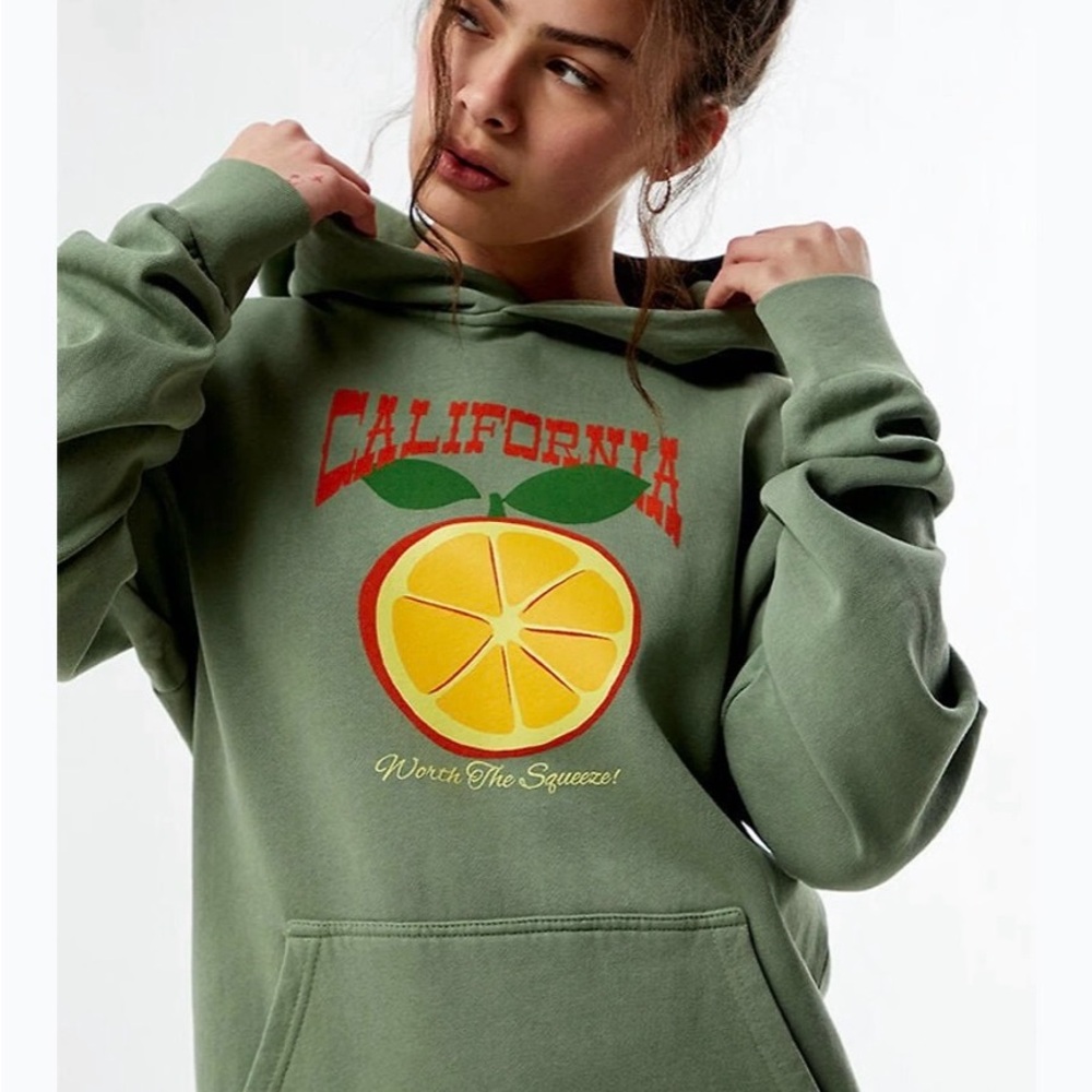 PacSun Green California Hoodie